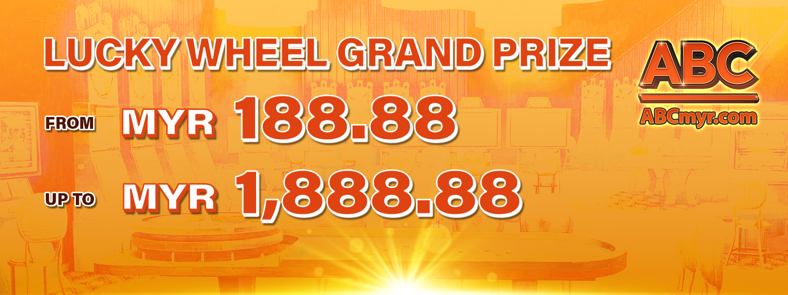 ABCMYR lucky wheel promotion